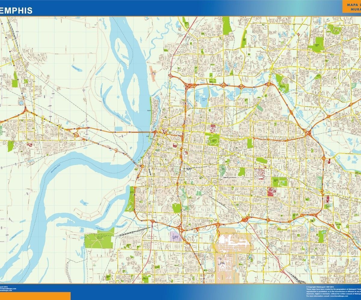 memphis vector map Eps Illustrator - Memphis Vector Map 1200x1000