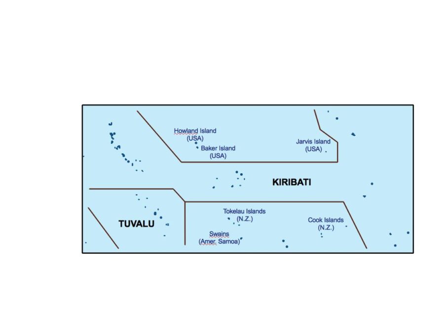 kiribati presentation map