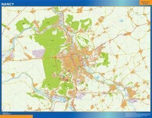 nancy wall map