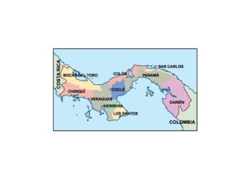 panama presentation map