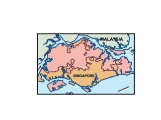 singapore presentation map