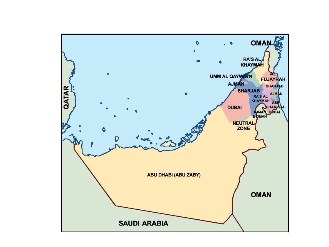 united-arab-emirates-presentation-map-digital-maps-netmaps-uk-vector