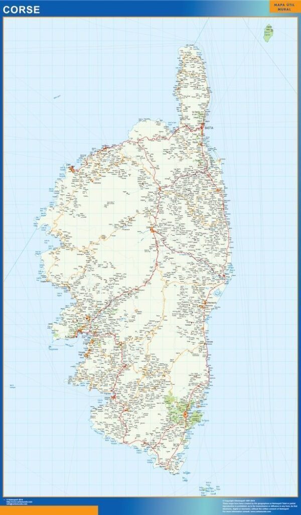carte magnetique corse