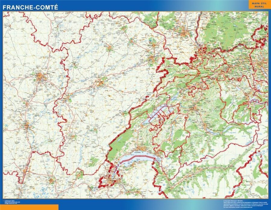 carte magnetique franche comte