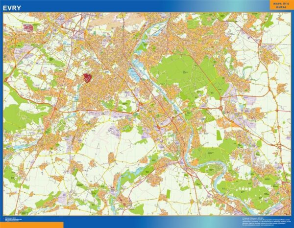 evry carte magnetique