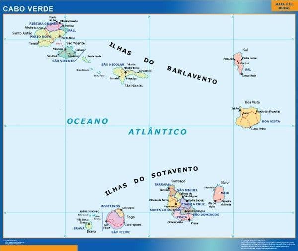 magnetic map Cabo Verde