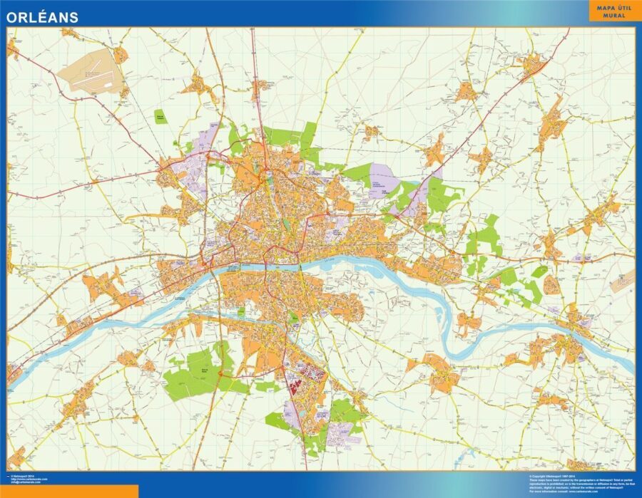 orleans carte magnetique