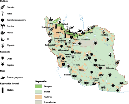 Iran Agricultural map Digital - Iran Agricultural Map 