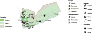 Yemen Economic map